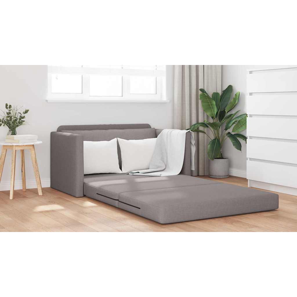 Canapé-Lit 110cm Taupe tissu - XIOS