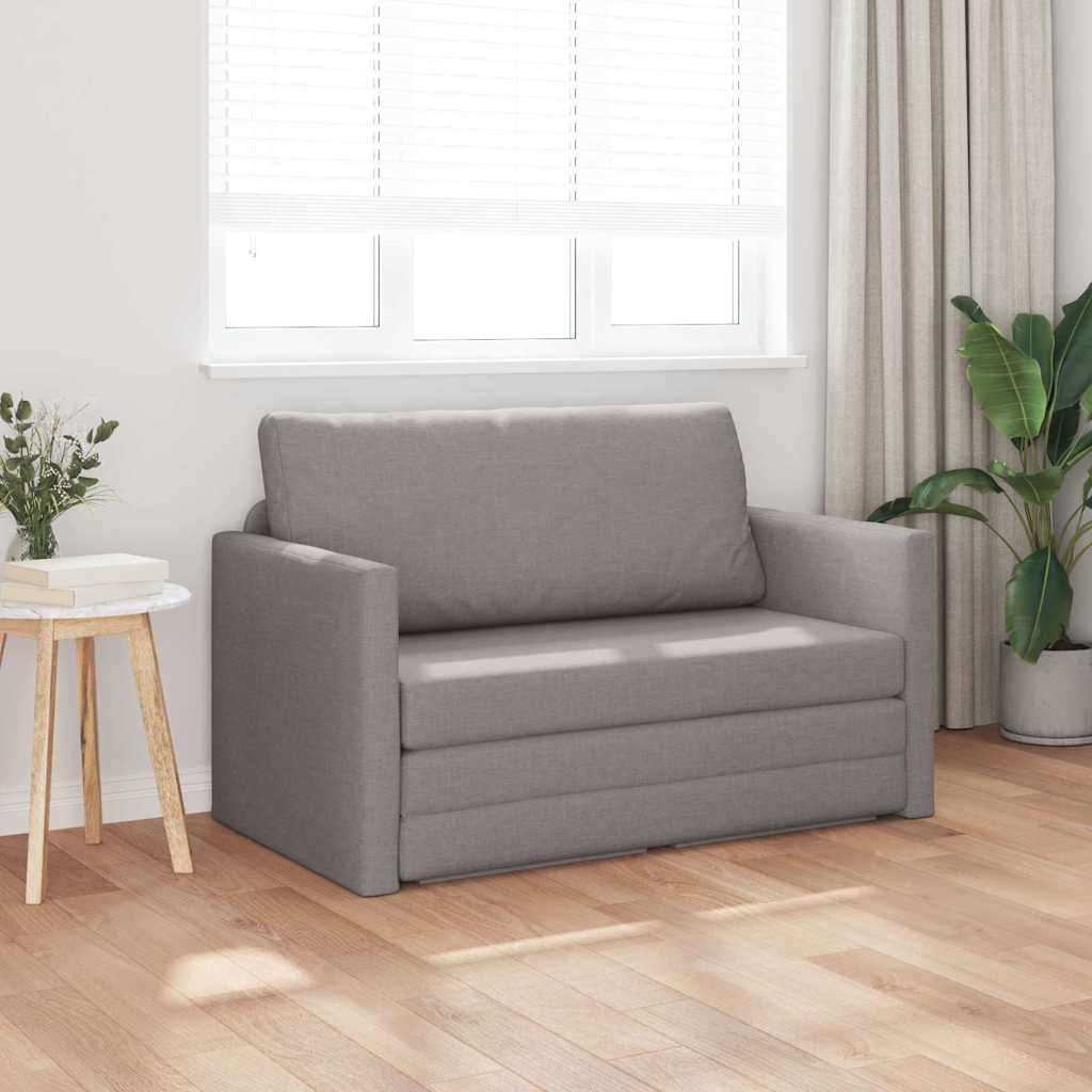 Canapé-Lit 110cm Taupe tissu - XIOS