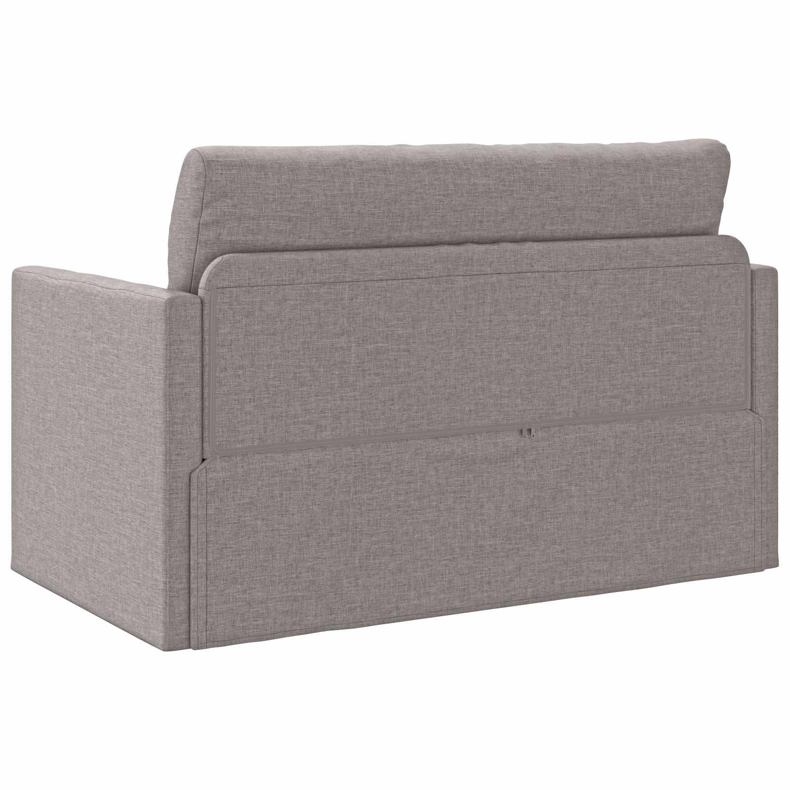 Canapé-Lit Taupe 124 x 71 x 78 cm tissu