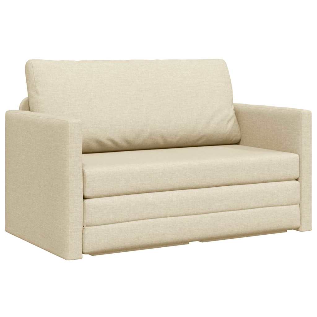Canapé-Lit 110cm Crème tissu - XIOS