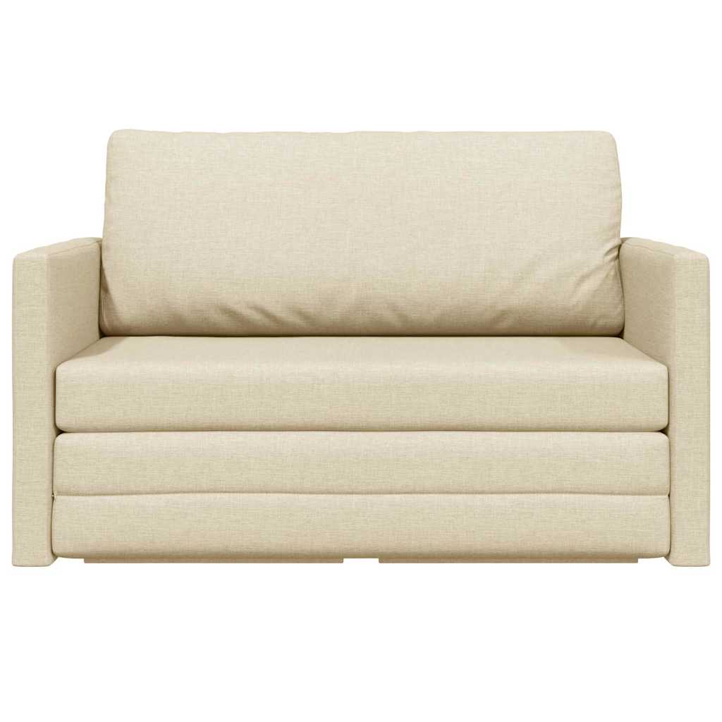 Canapé-Lit 110cm Crème tissu - XIOS