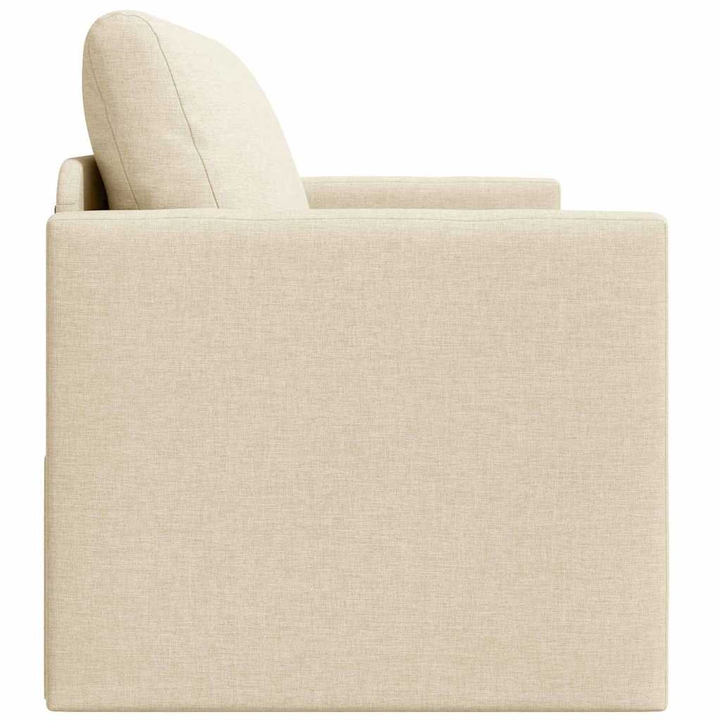 Canapé-Lit 110cm Crème tissu - XIOS