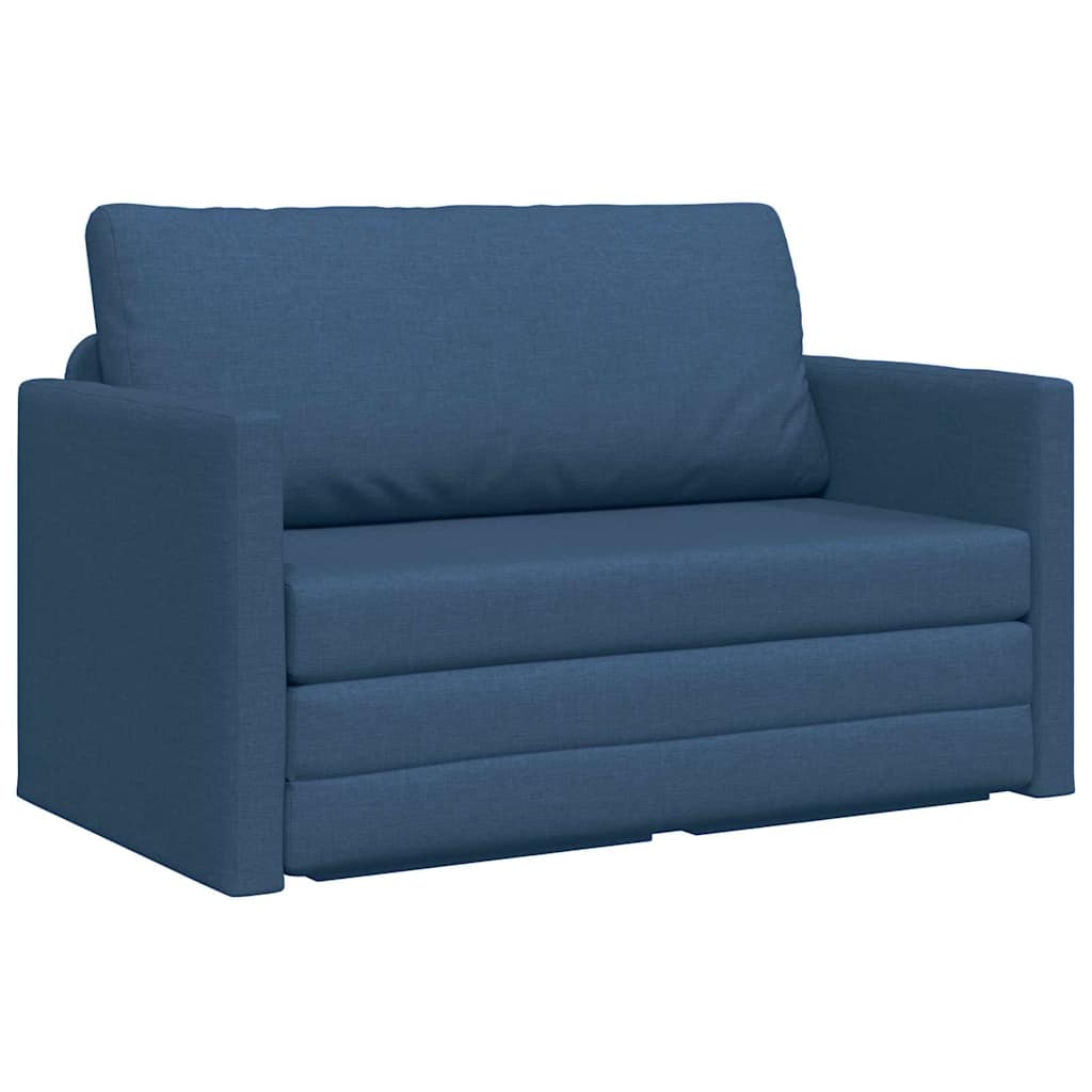 Canapé-Lit 110cm Bleu tissu - XIOS