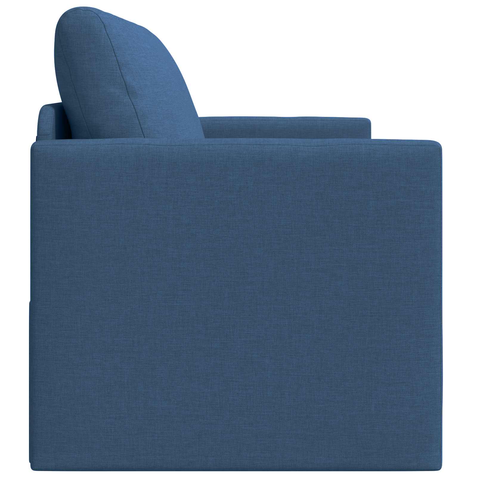 Canapé-Lit Bleu 124 x 71 x 78 cm tissu