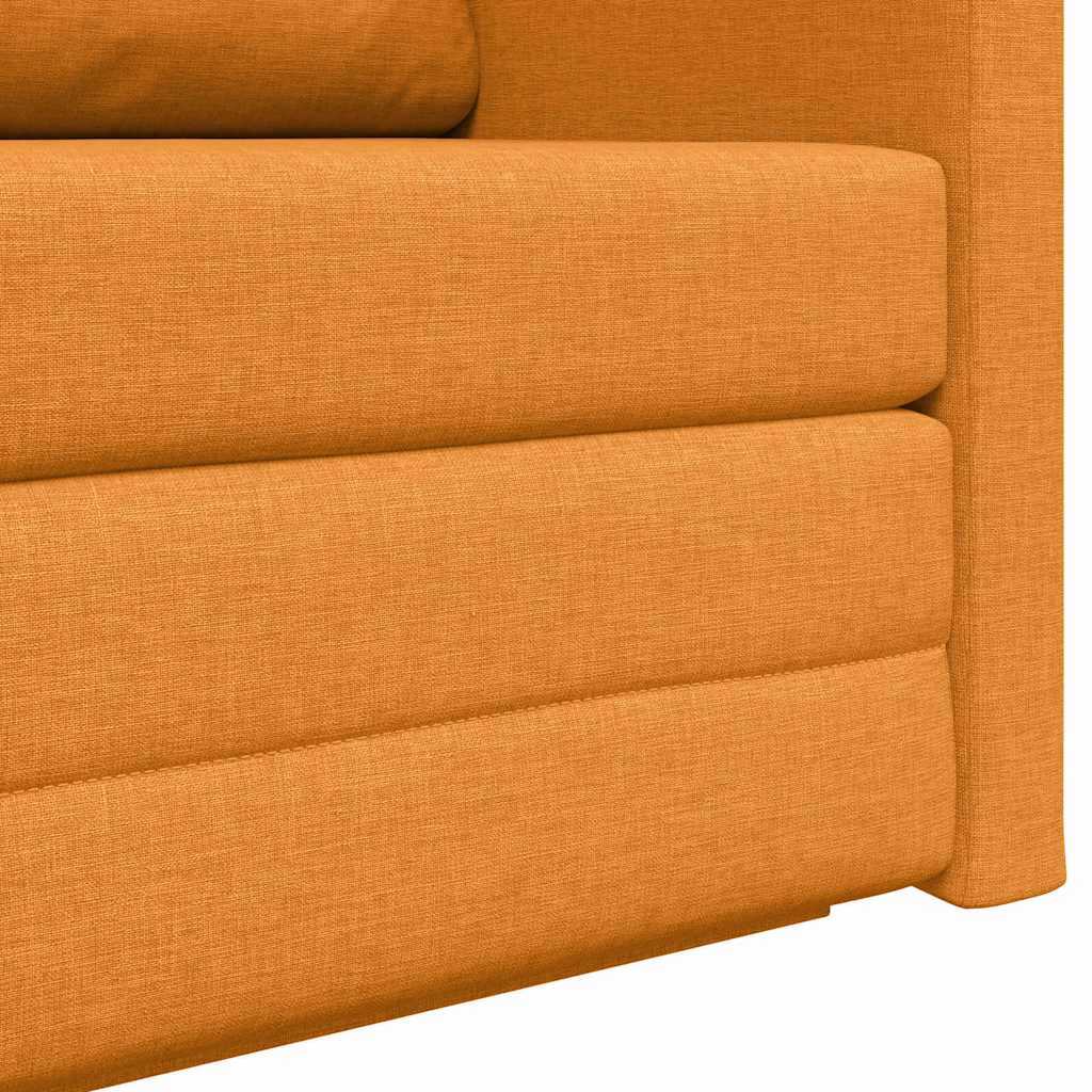 Canapé-Lit 110cm Jaune foncé tissu - XIOS