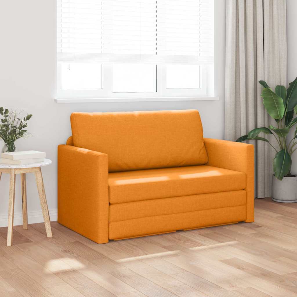Canapé-Lit 110cm Jaune foncé tissu - XIOS