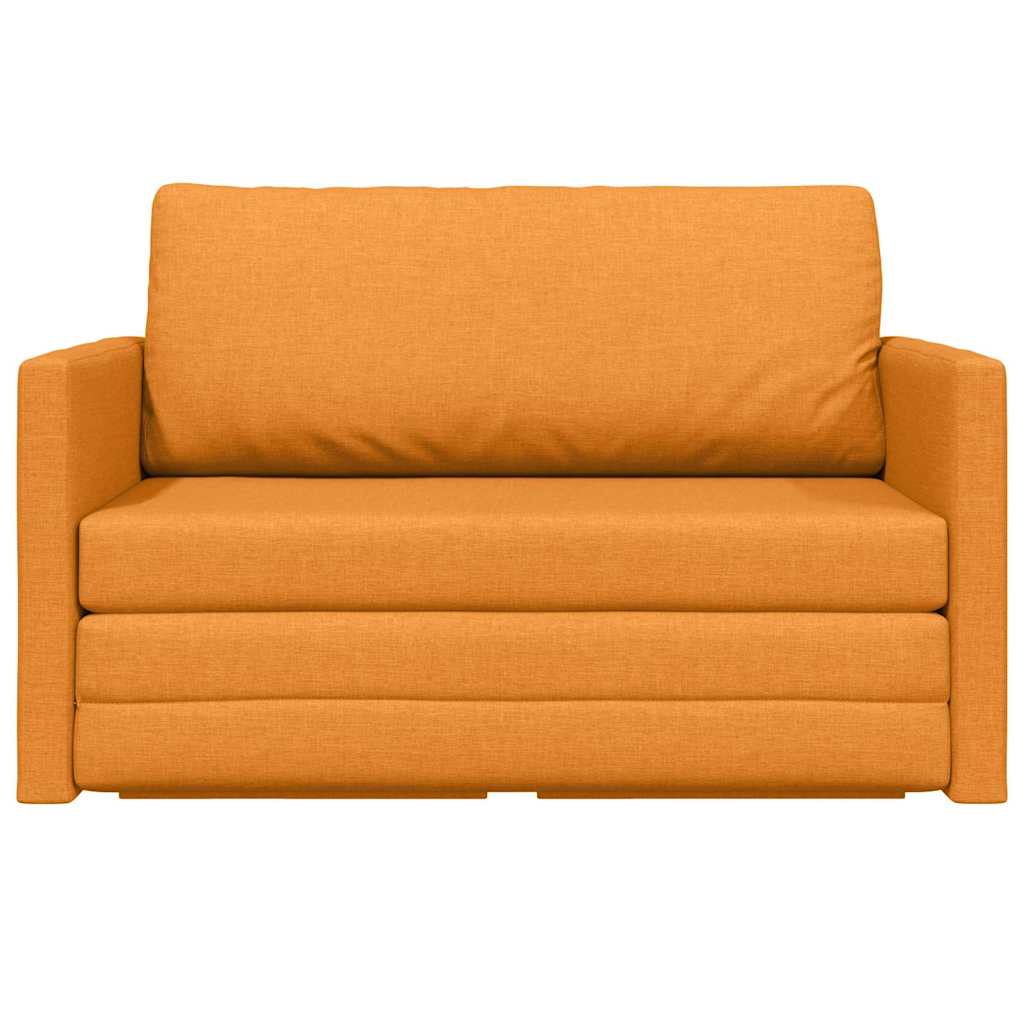 Canapé-Lit 110cm Jaune foncé tissu - XIOS