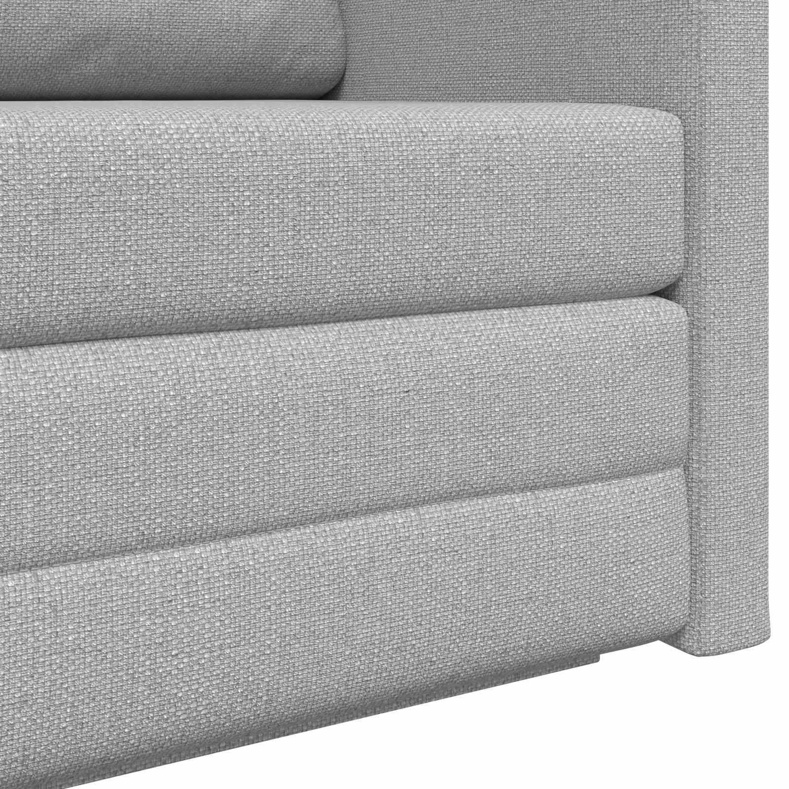 Canapé-Lit Gris nuage 124 x 71 x 78 cm tissu