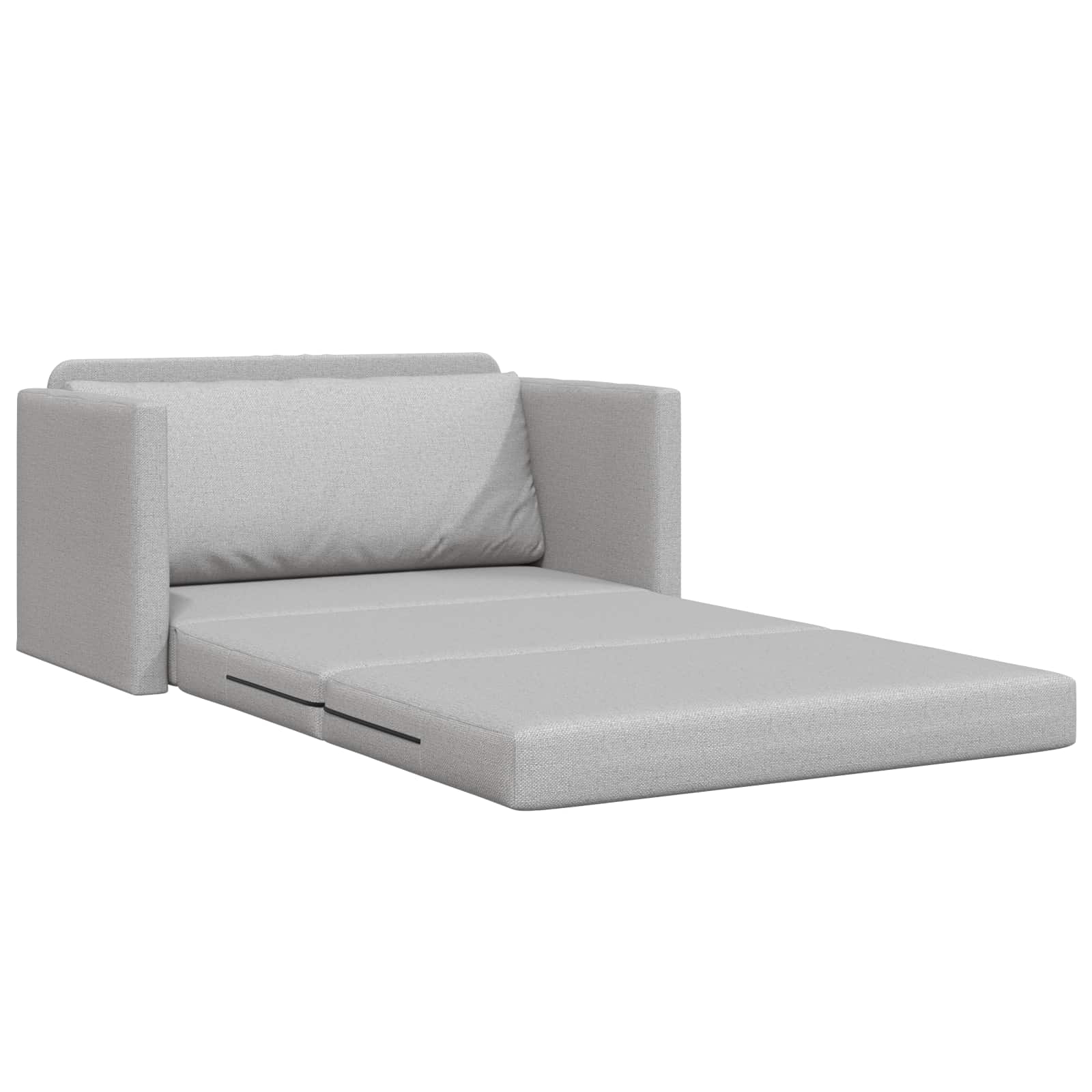 Canapé-Lit 110cm Gris nuage tissu - XIOS