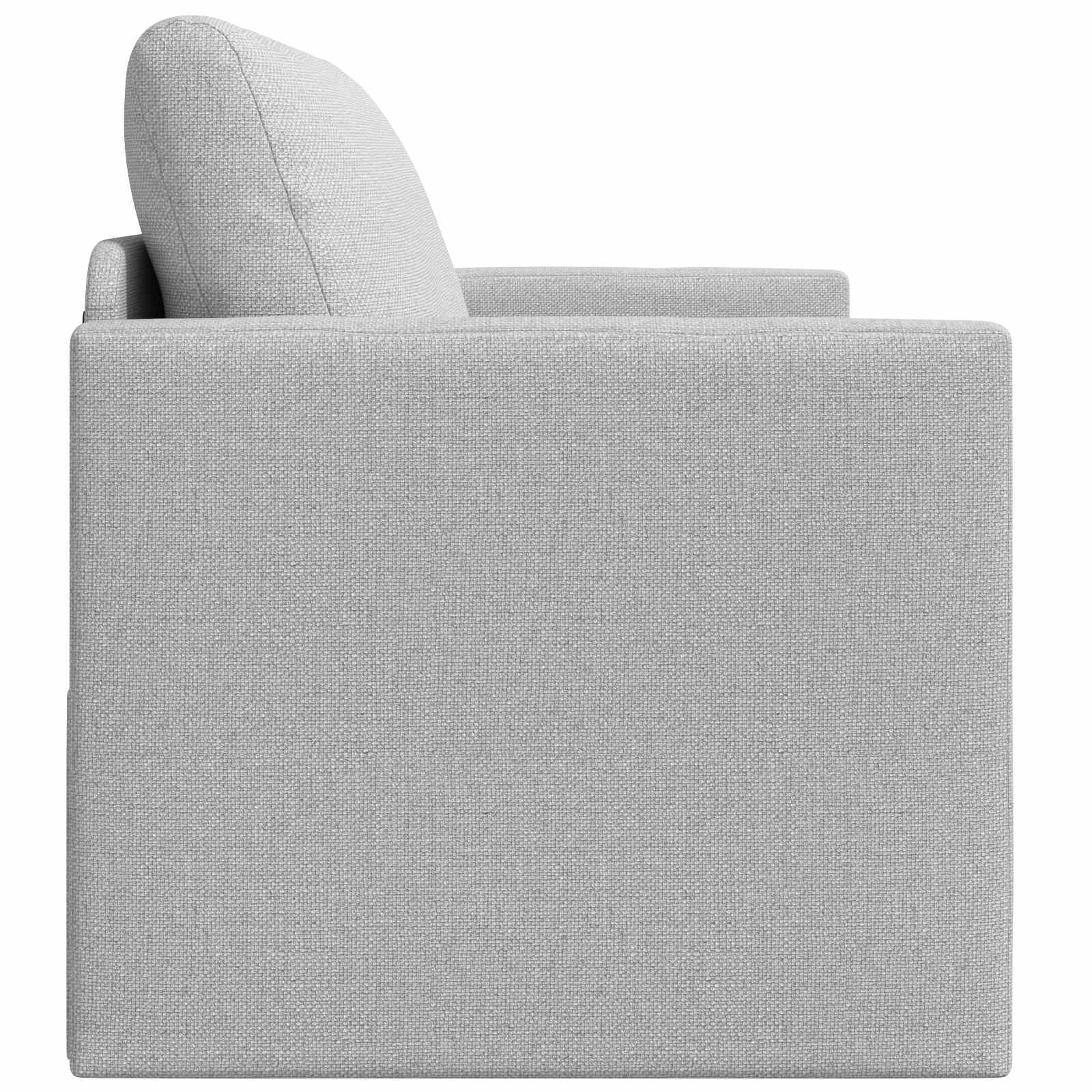 Canapé-Lit 110cm Gris nuage tissu - XIOS