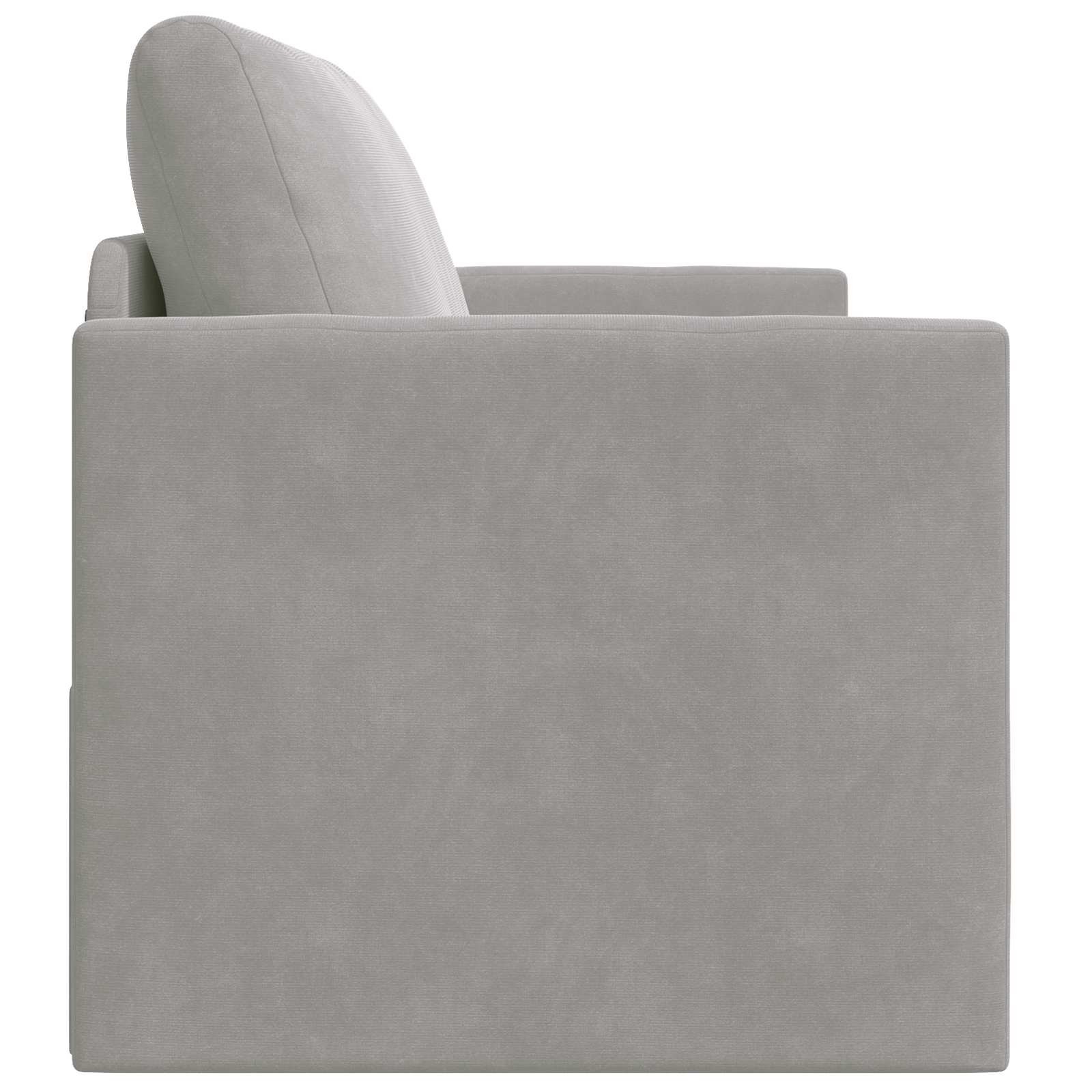 Canapé-Lit Gris clair 124 x 71 x 78 cm Velours
