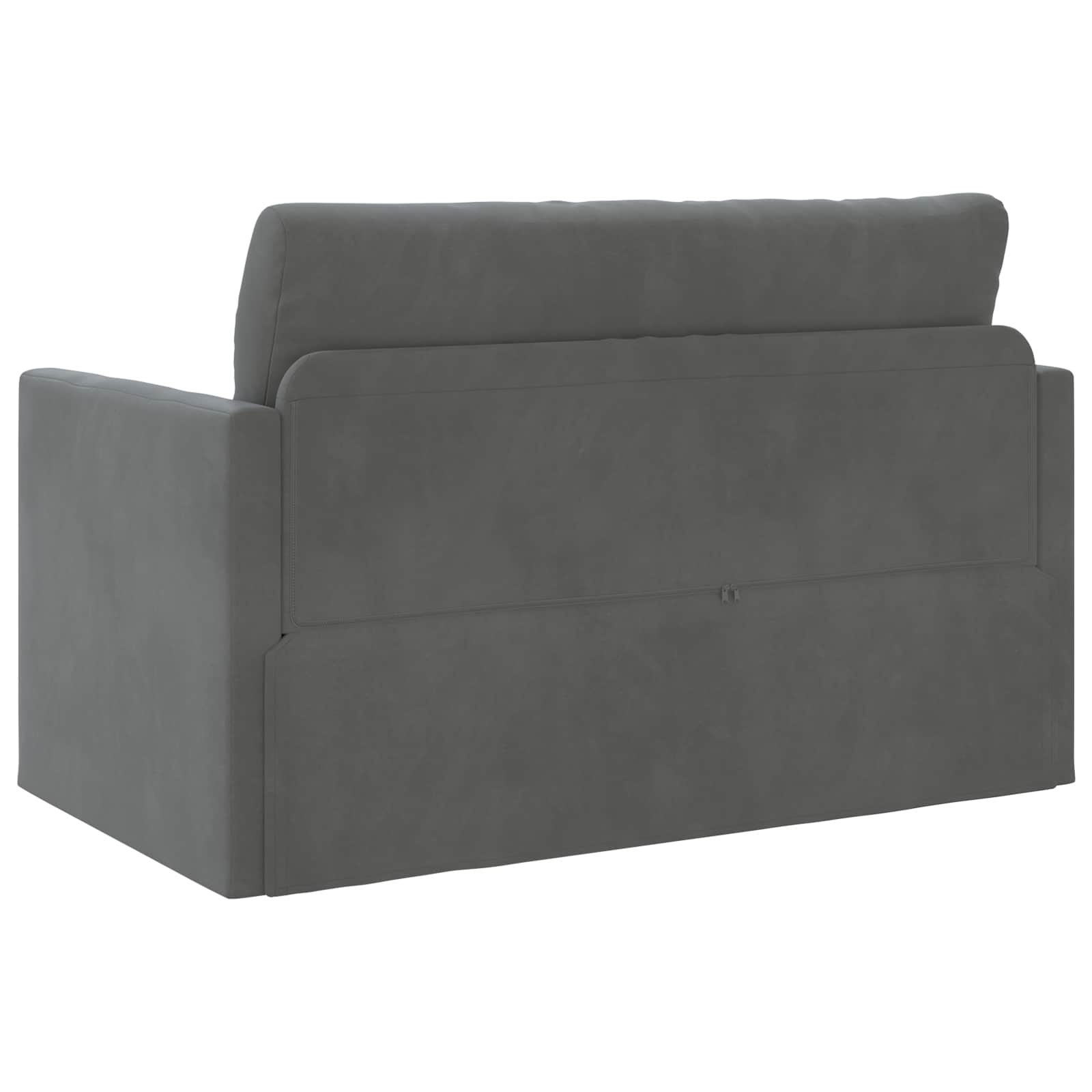 Canapé-Lit Gris foncé 124 x 71 x 78 cm Velours