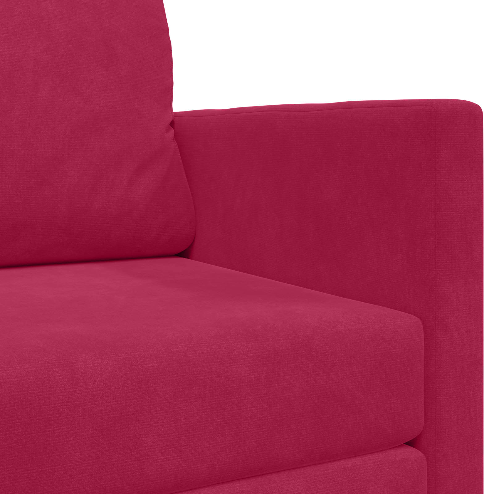 Canapé-Lit Bordeaux 124 x 71 x 78 cm Velours