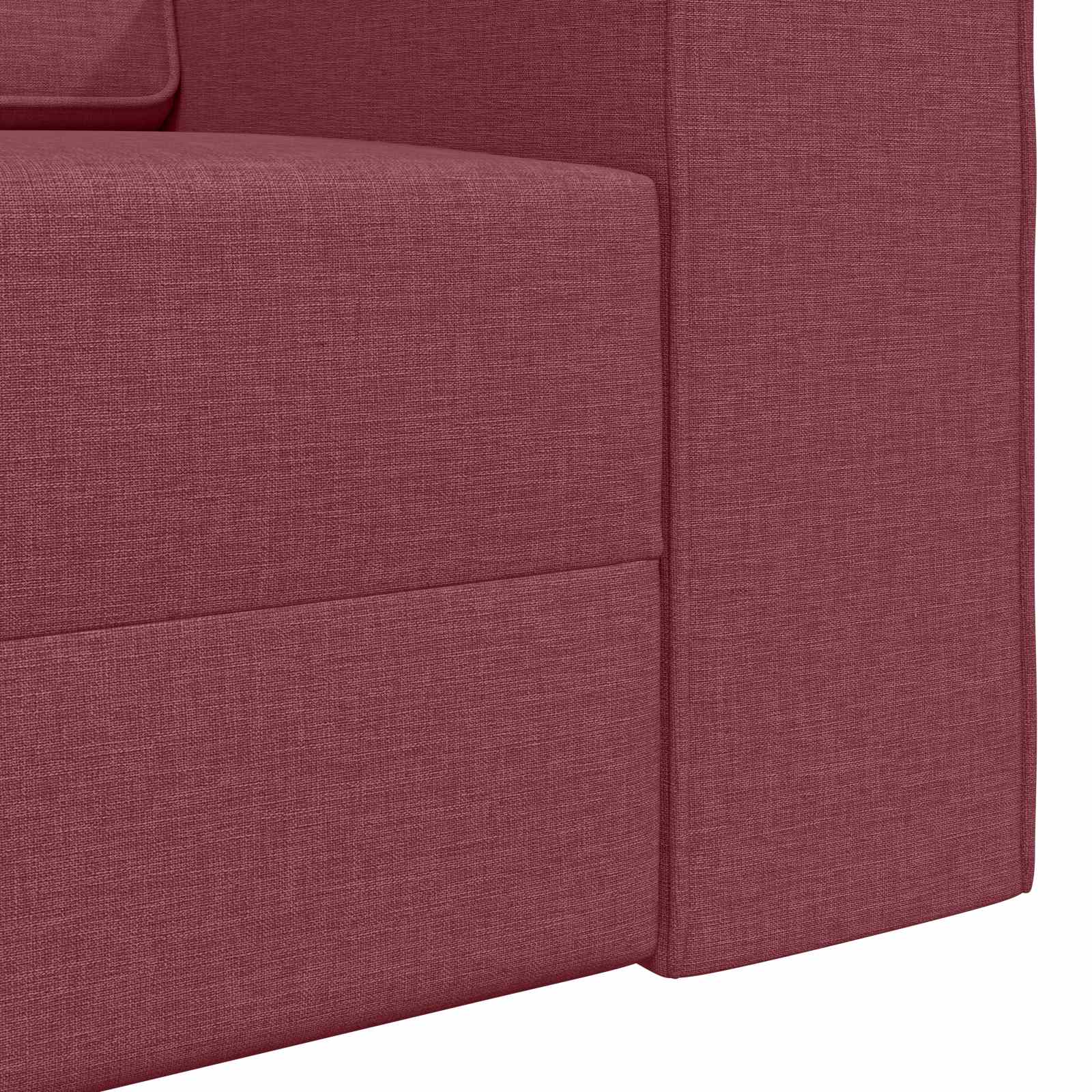 Canapé-Lit Bordeaux 245 x 78 x 77 cm tissu