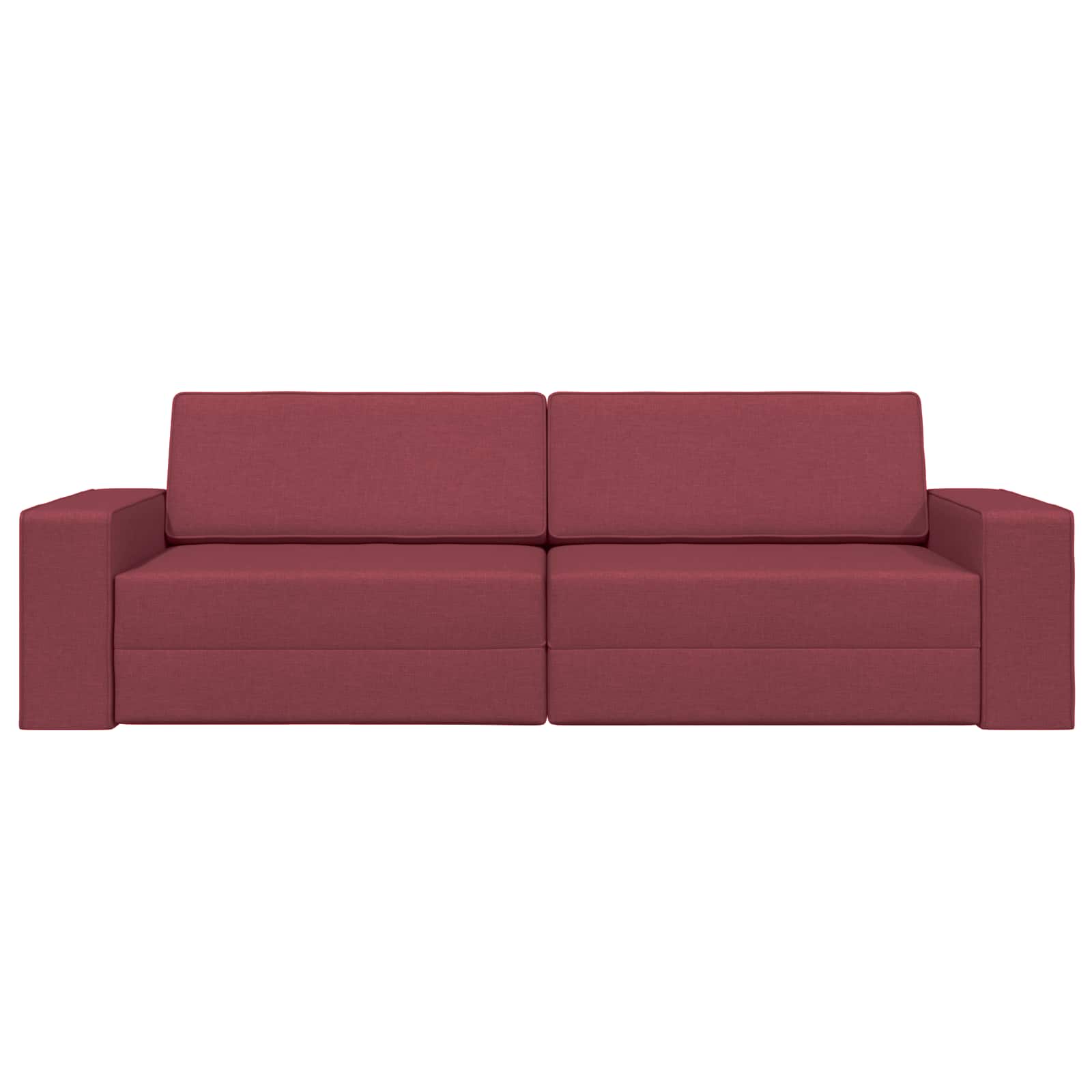 Canapé-Lit Bordeaux 245 x 78 x 77 cm tissu