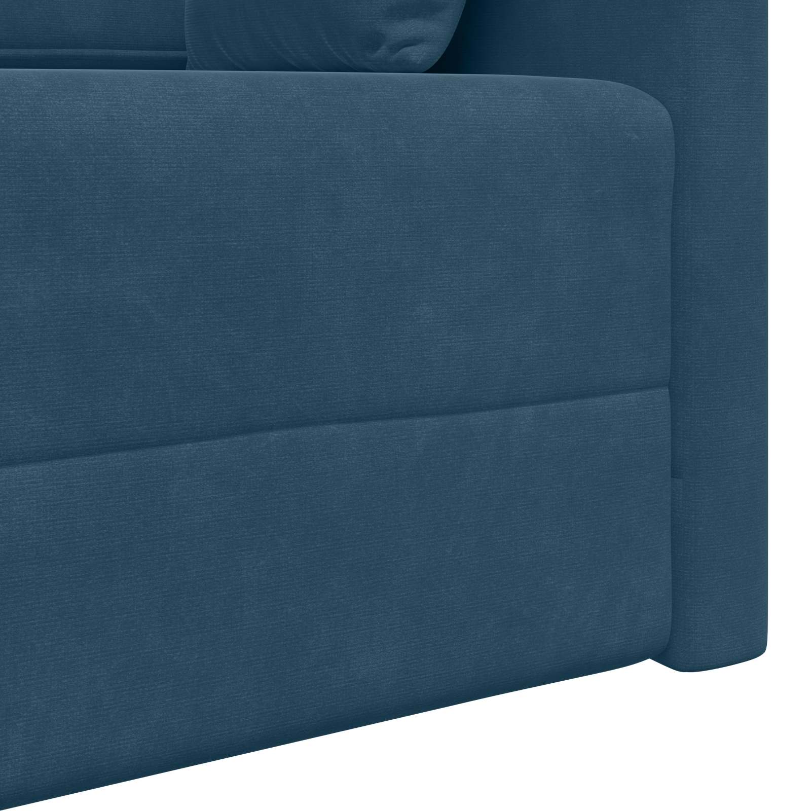 Canapé-lit au sol Bleu 213 x 70 x 77 cm Velours - XIOS