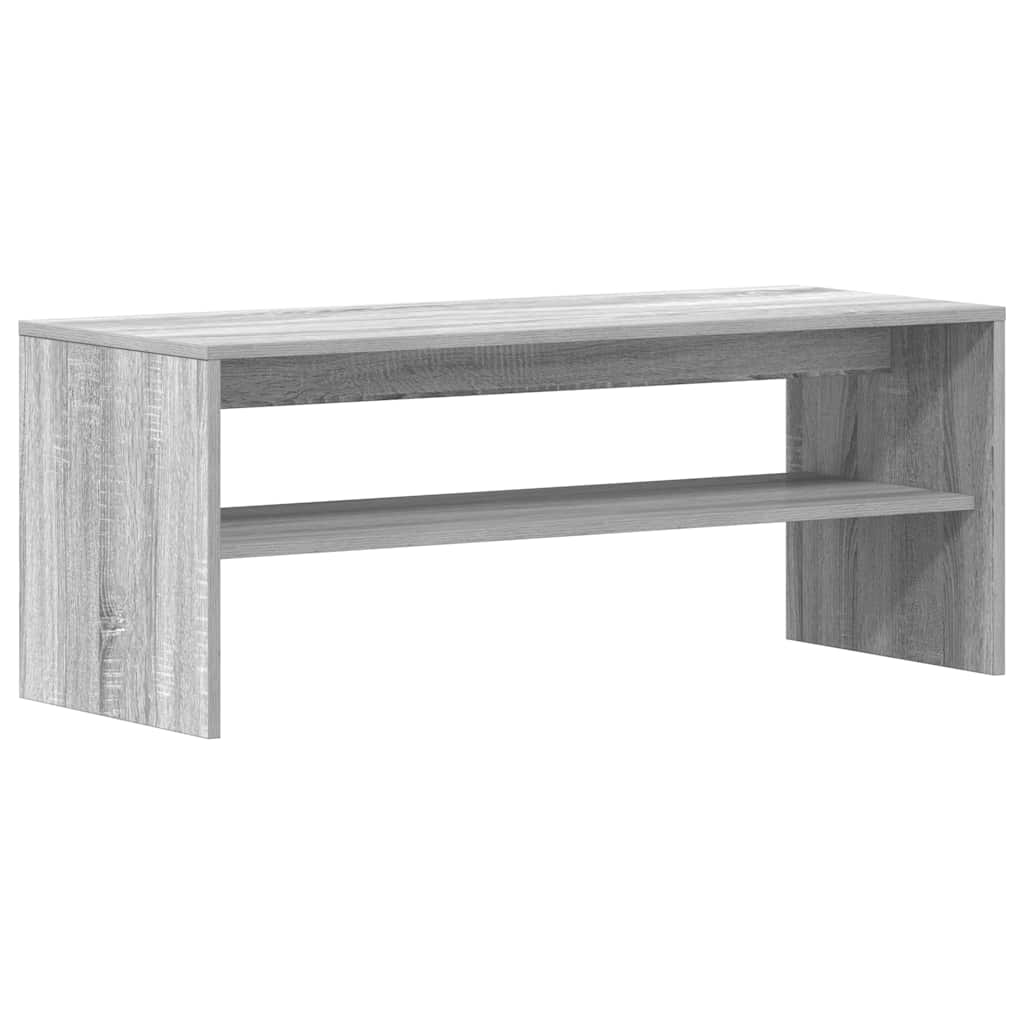 Meuble TV Sonoma gris 100x40x40 cm Bois d'ingénierie - XIOS