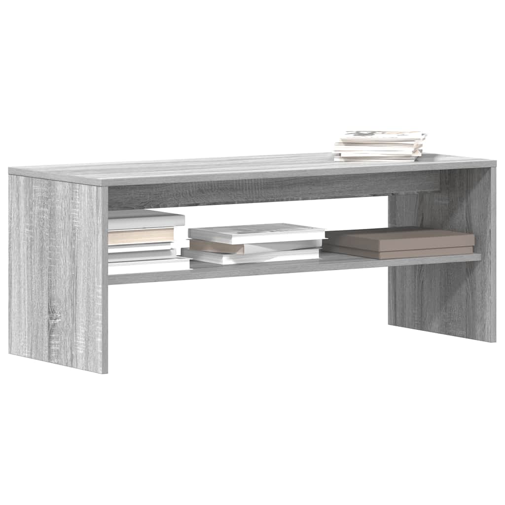 Meuble TV Sonoma gris 100x40x40 cm Bois d'ingénierie - XIOS