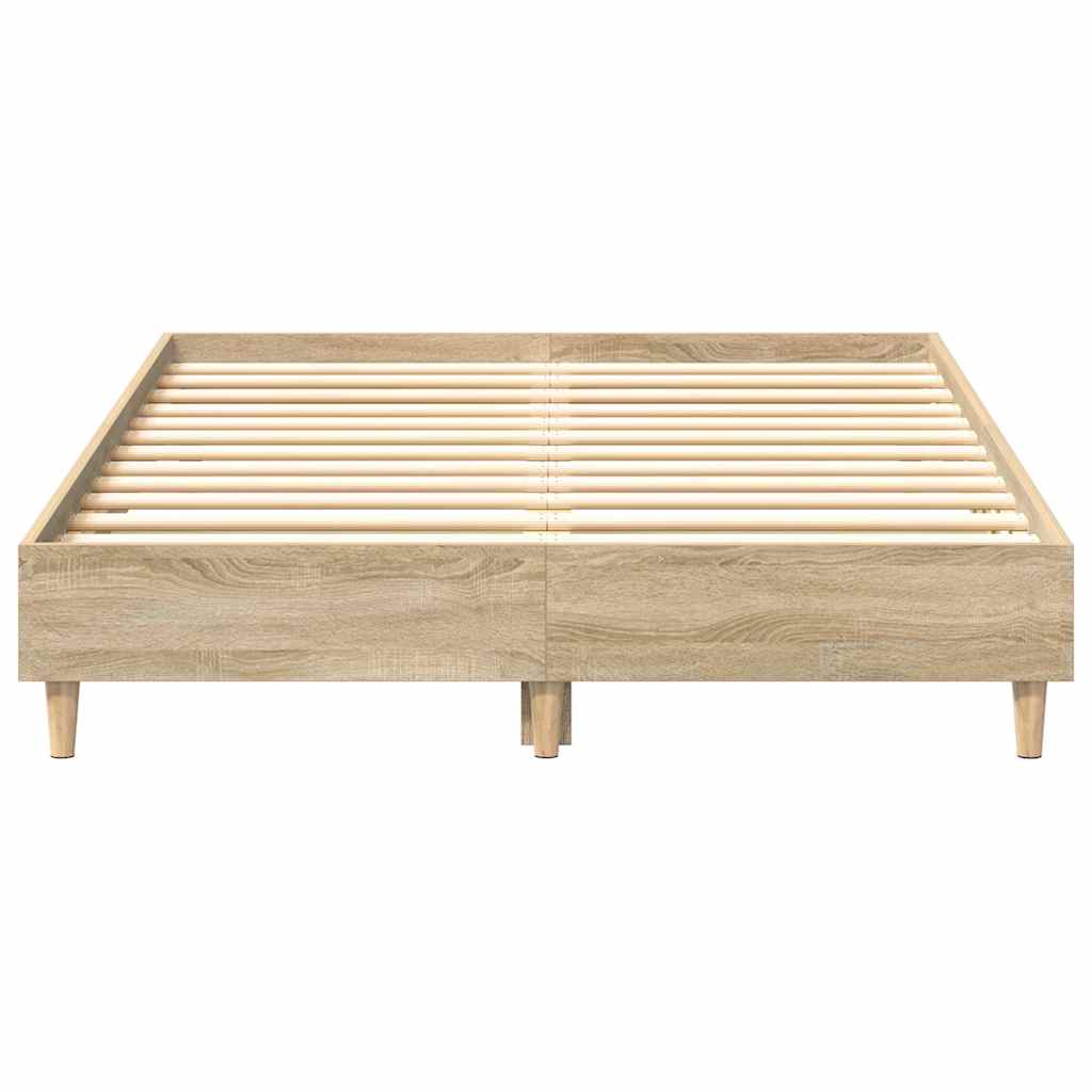 Cadre de lit sans matelas chêne sonoma 120x200 cm - XIOS