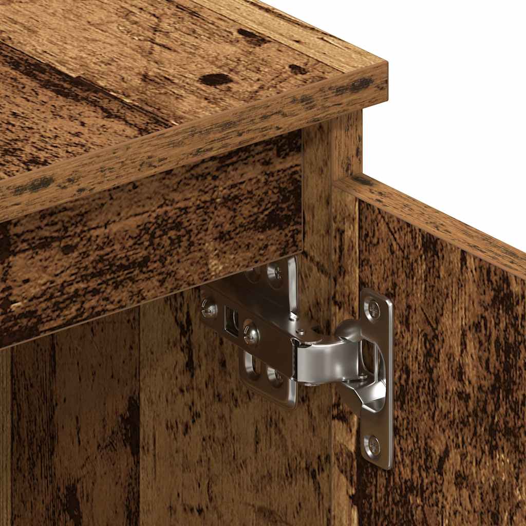 Meuble TV en bois ancien 140x40x36 cm bois d'ingénierie - XIOS