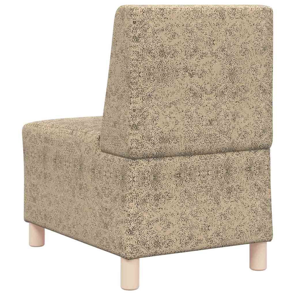 Unité de Sofa Modulaire Sans Accoudoirs Gris clair - XIOS