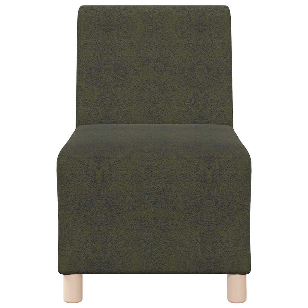 Unité de Sofa Modulaire Sans Accoudoirs Vert armée - XIOS