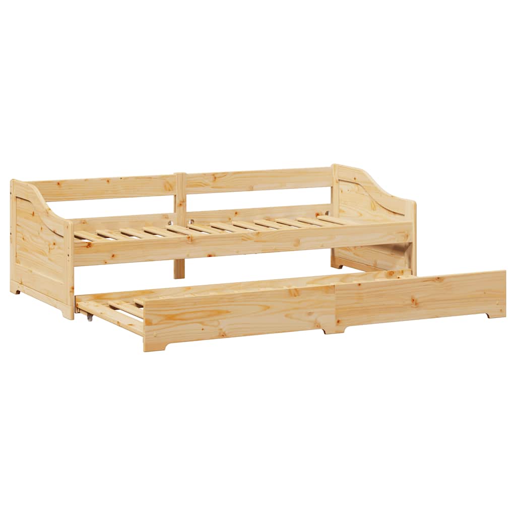 Lit de jour avec gigogne sans matelas IRUN 90x200 cm - XIOS