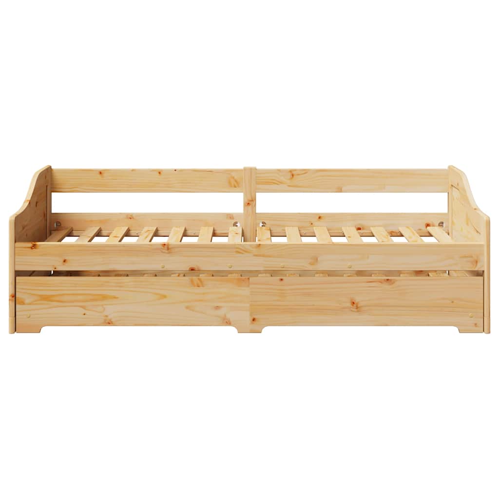Lit de jour avec gigogne sans matelas IRUN 90x200 cm - XIOS