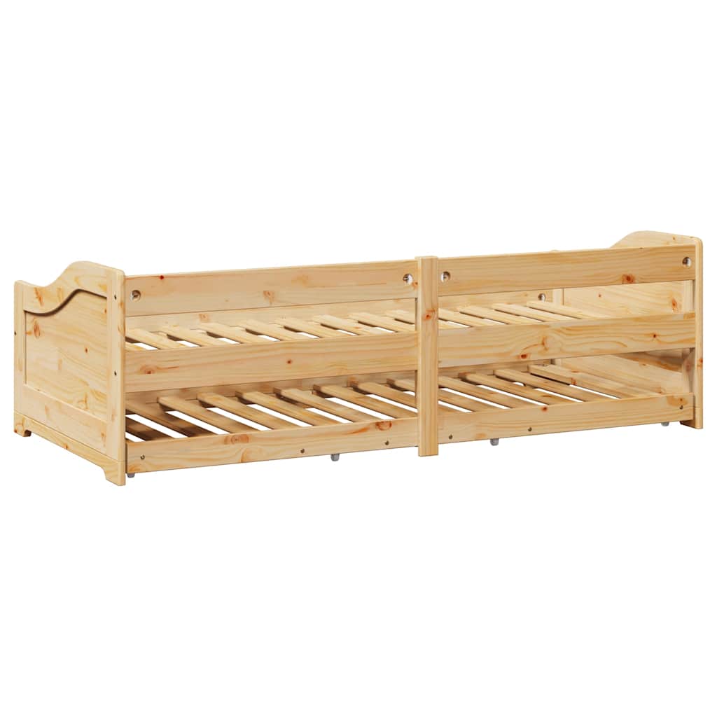 Lit de jour avec gigogne sans matelas IRUN 90x200 cm - XIOS