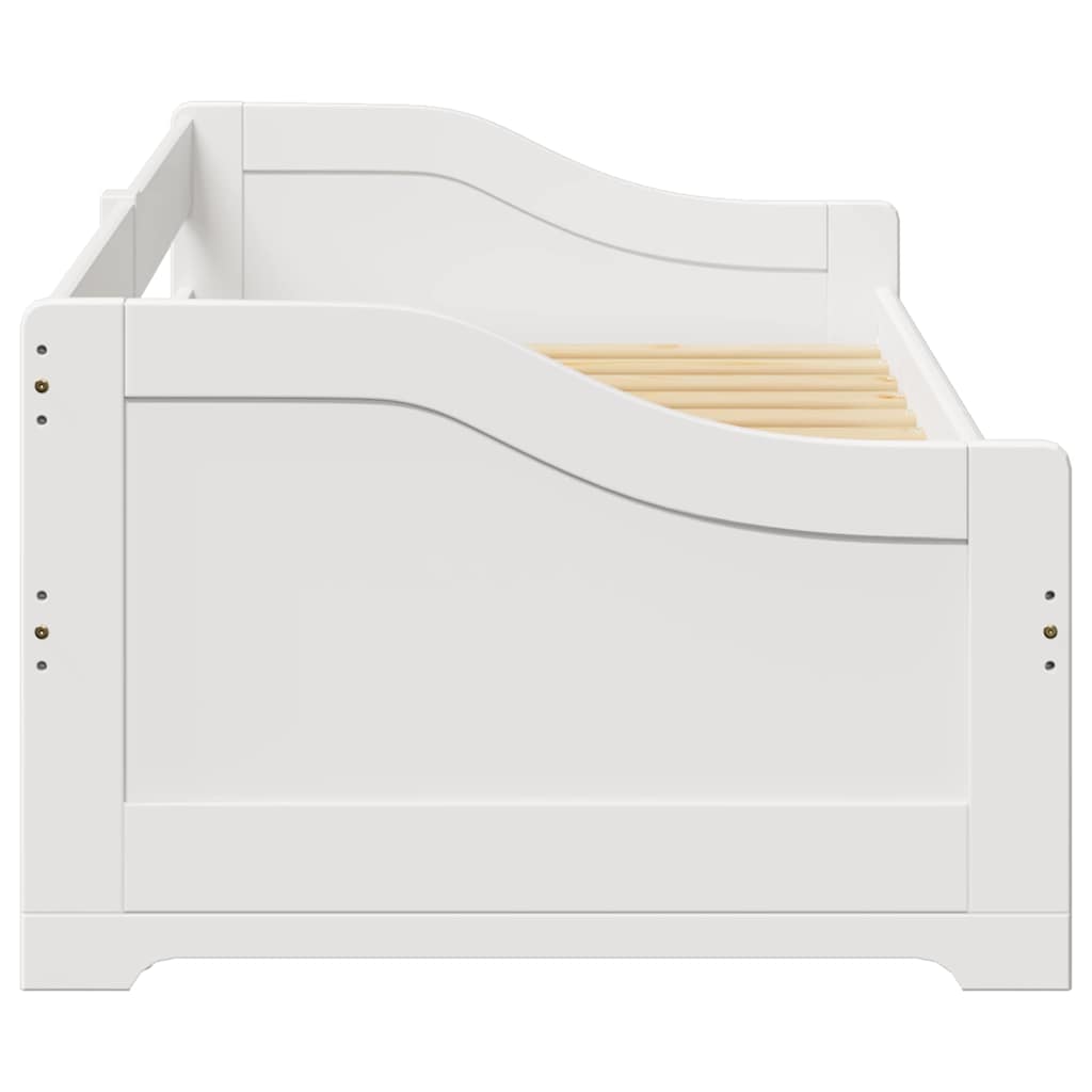 Lit de jour avec gigogne sans matelas IRUN blanc 90x200 cm - XIOS