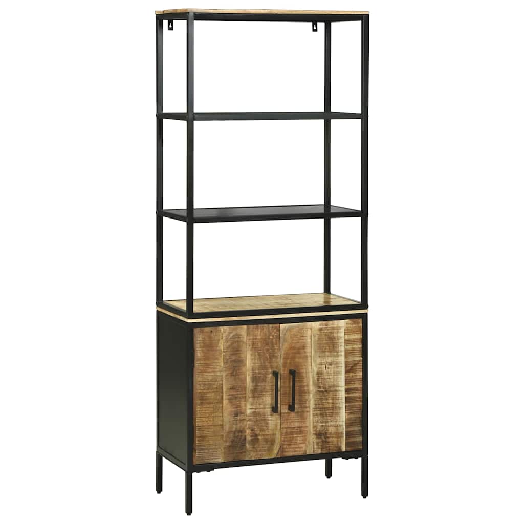 Haut Armoire Marron 70 x 35 x 180 cm Bois de manguier massif - XIOS