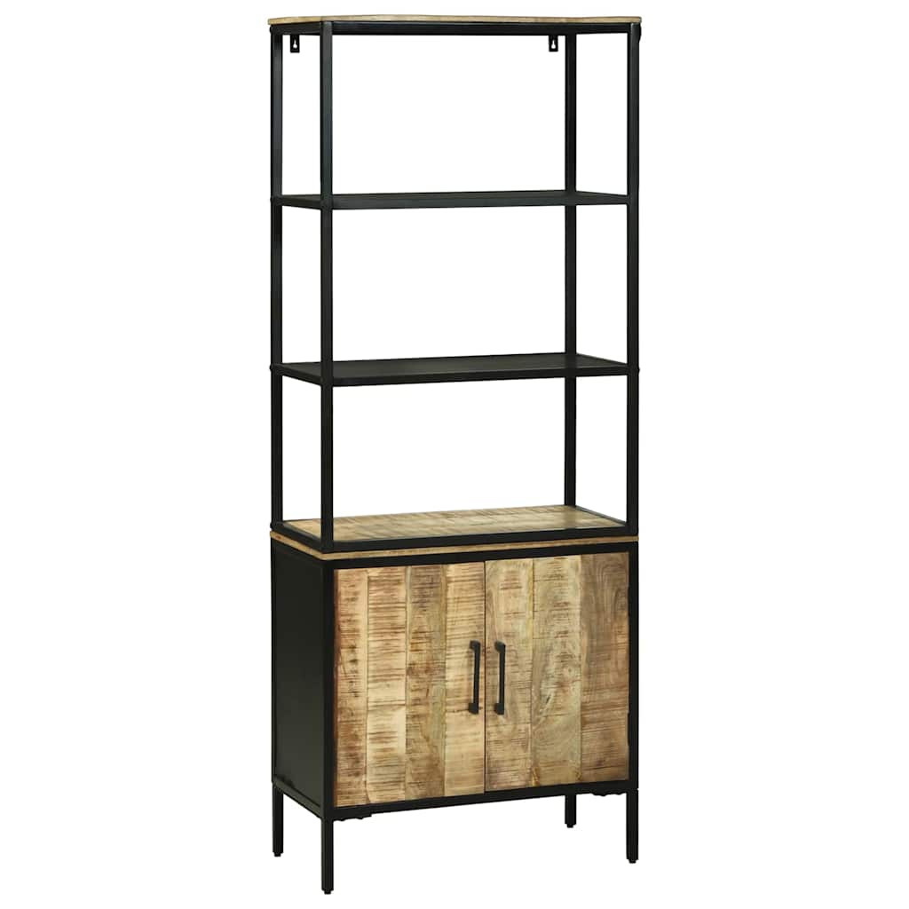 Haut Armoire Marron 70 x 35 x 180 cm Bois de manguier massif - XIOS