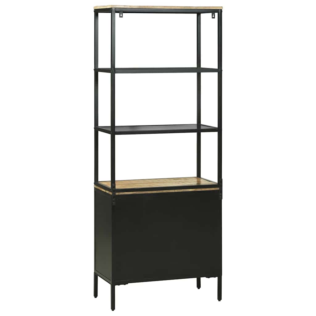 Haut Armoire Marron 70 x 35 x 180 cm Bois de manguier massif - XIOS