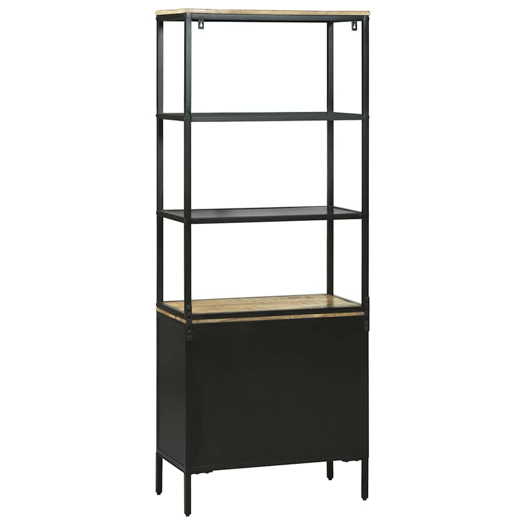 Haut Armoire Marron 70 x 35 x 180 cm Bois de manguier massif - XIOS