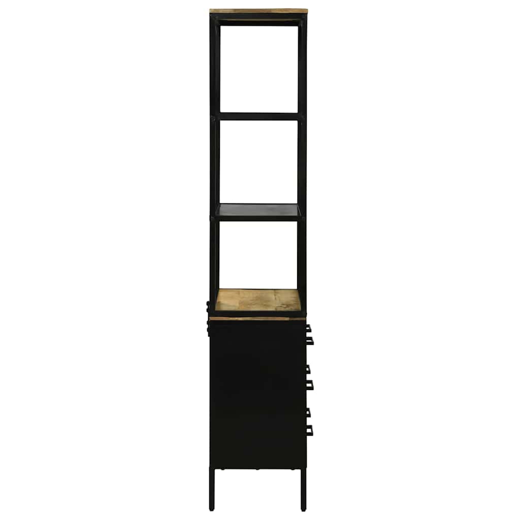 Haut Armoire Marron 70 x 35 x 180 cm Bois de manguier massif - XIOS