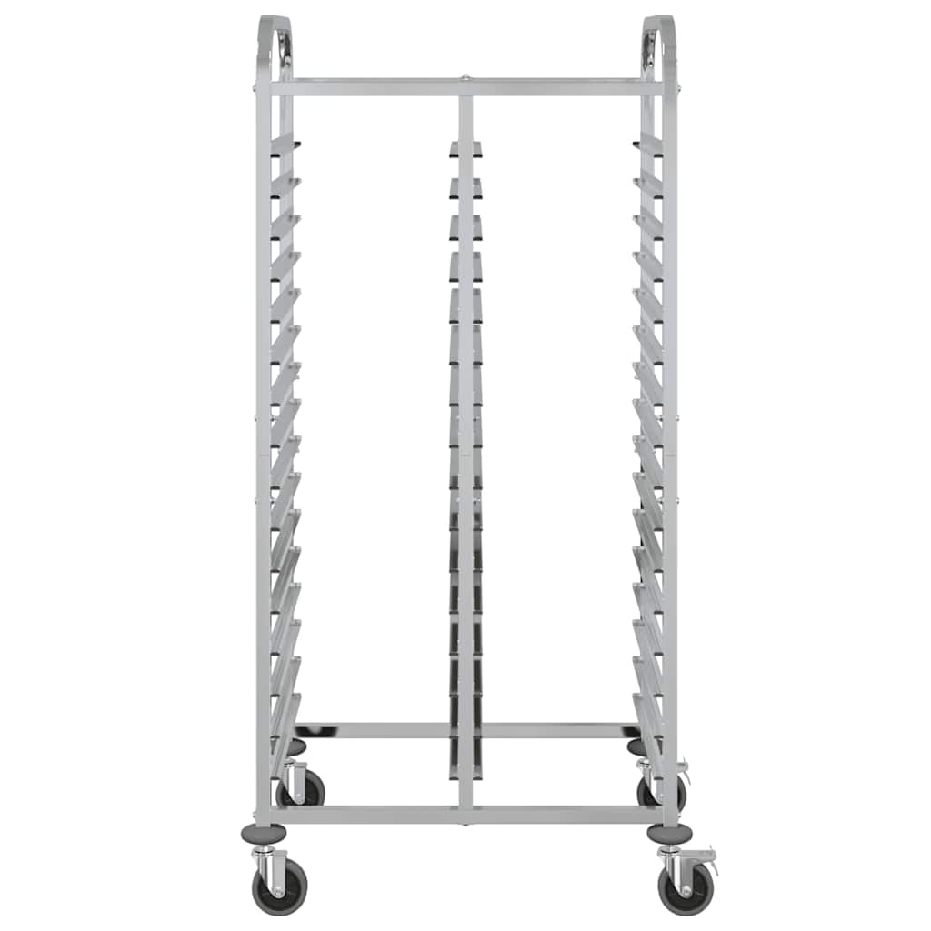Chariot à plateaux 32 bacs GN 75x55x162,5 cm acier inoxydable - XIOS