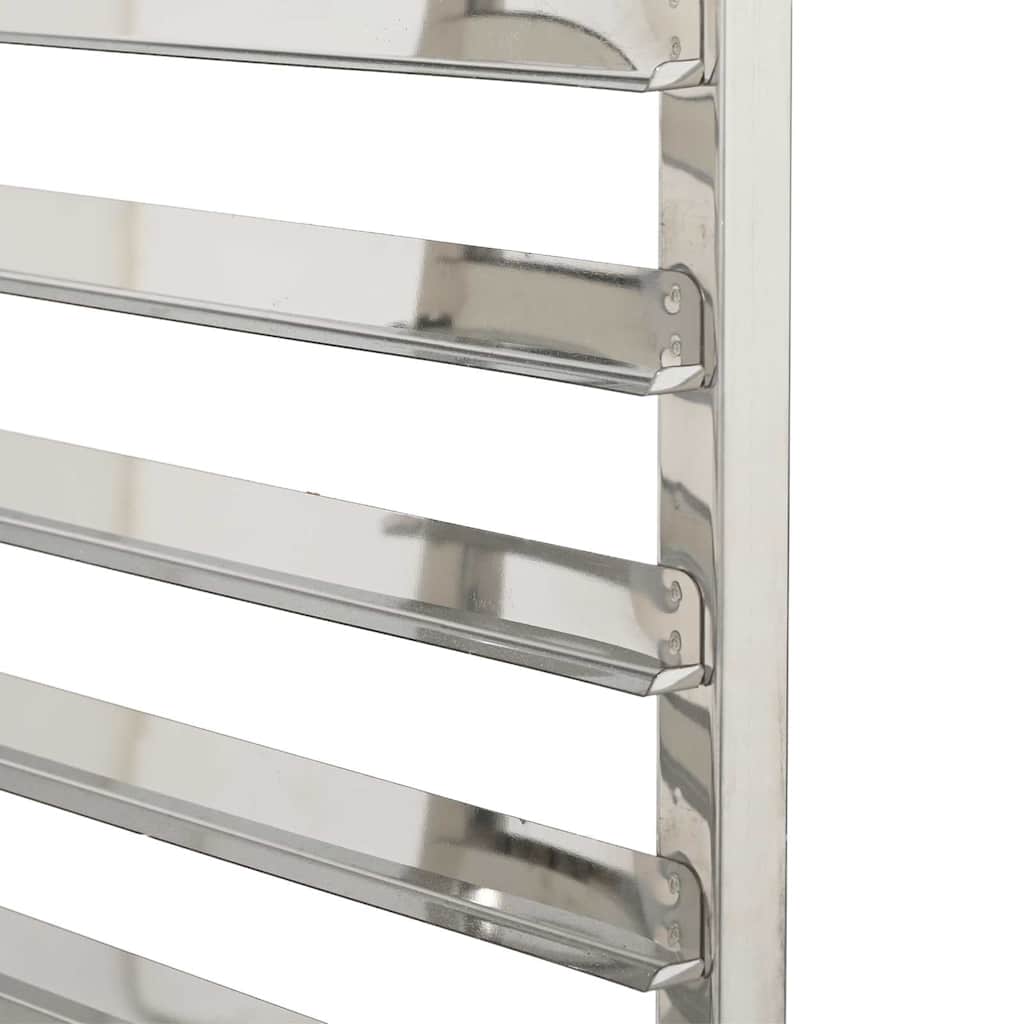 Chariot à plateaux 12 bacs GN 75x55x87 cm acier inoxydable - XIOS