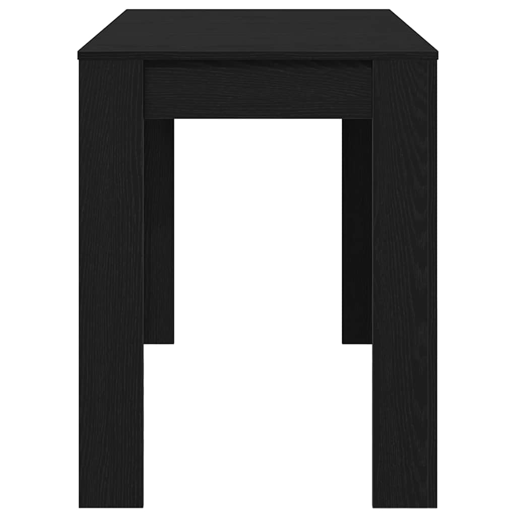 Table à dîner chêne noir 120x60x76 cm bois d'ingénierie - XIOS