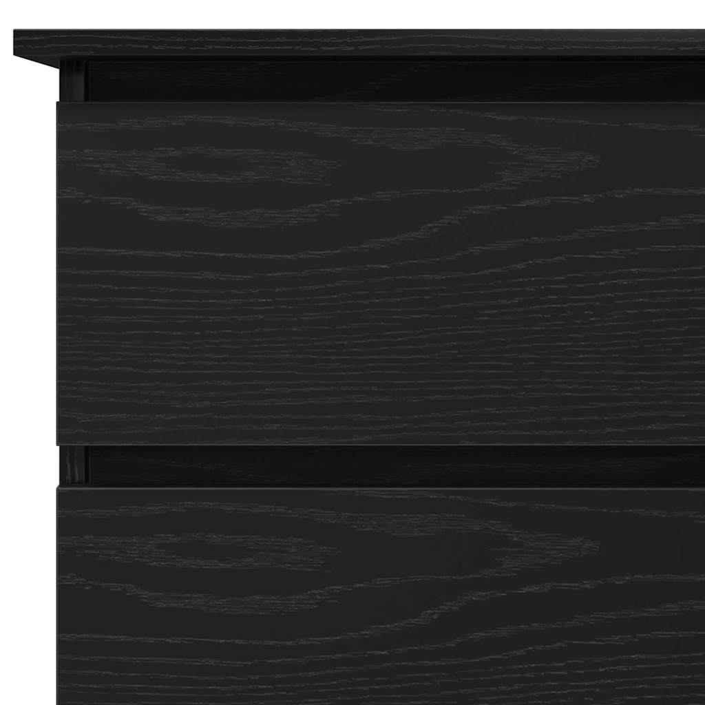 Bureau Chêne noir Bois d'ingénierie 145 x 100 x 76 cm