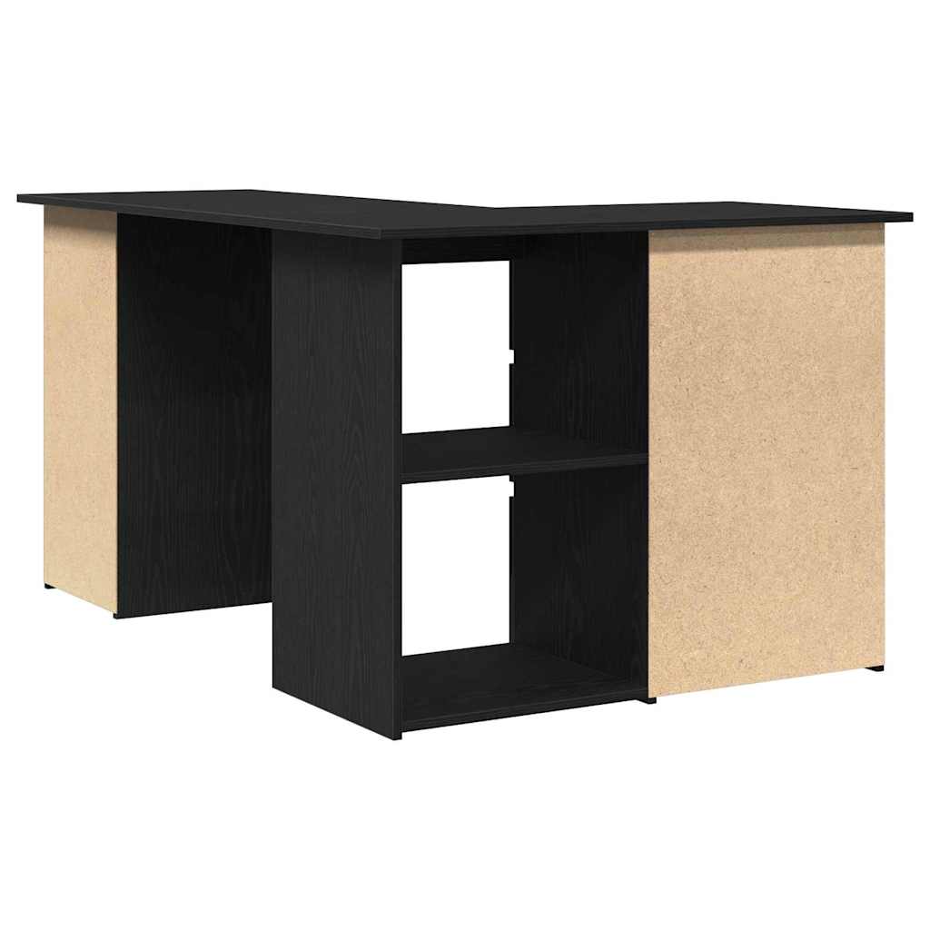 Bureau Chêne noir Bois d'ingénierie 145 x 100 x 76 cm