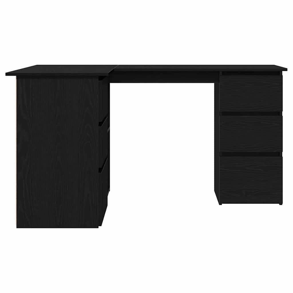 Bureau Chêne noir Bois d'ingénierie 145 x 100 x 76 cm
