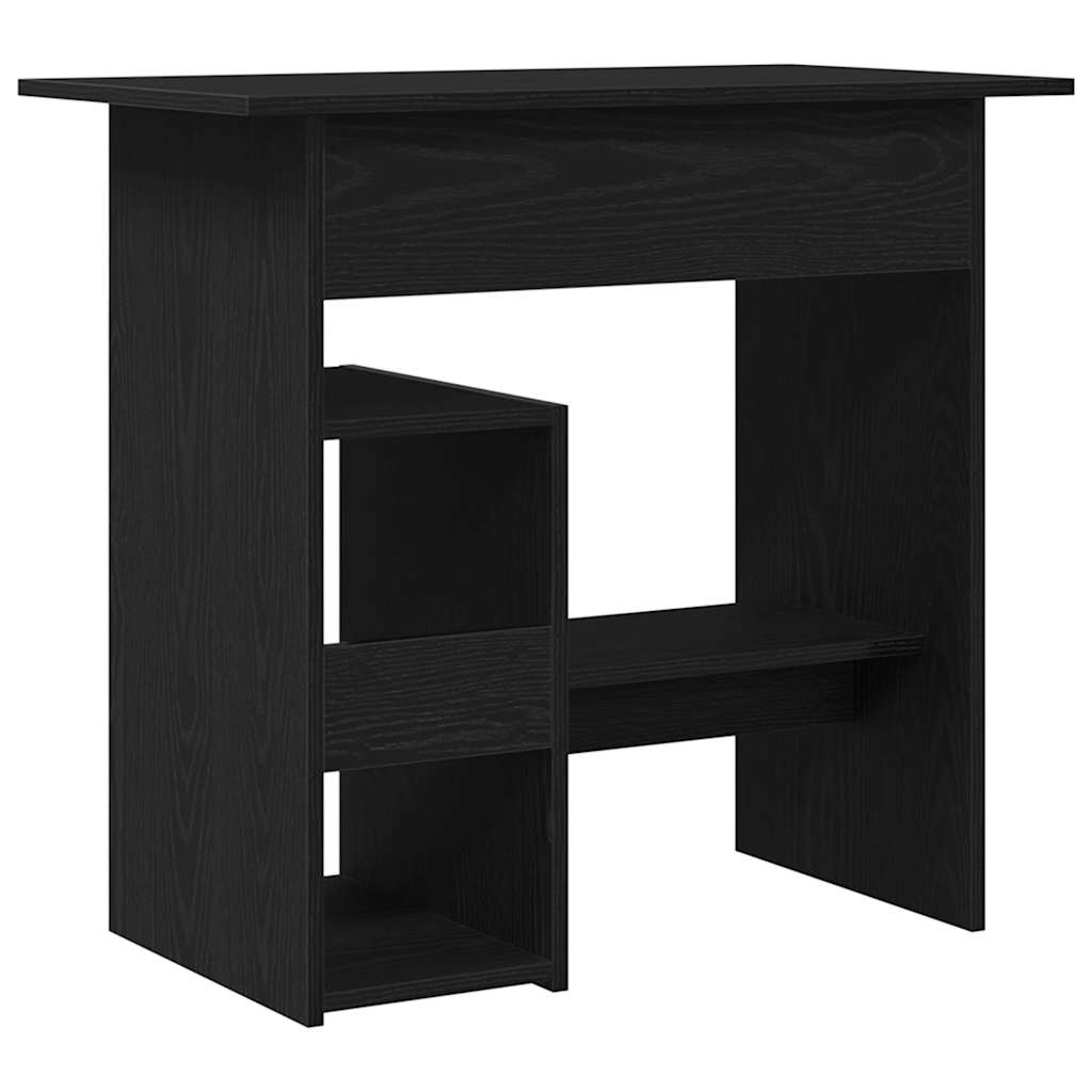 Bureau chêne noir 80x45x74 cm bois d'ingénierie - XIOS