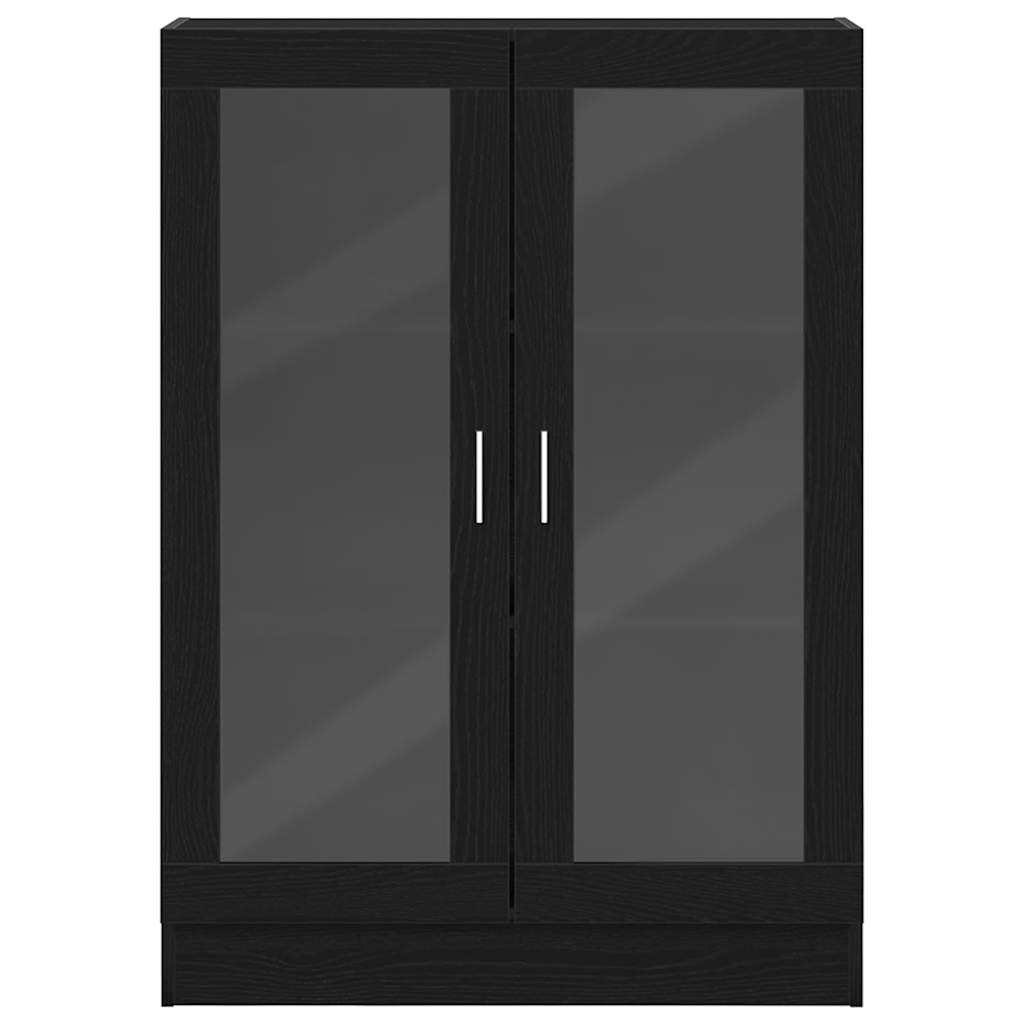 Bibliothèque chêne noir 82,5x30,5x115 cm bois d'ingénierie - XIOS