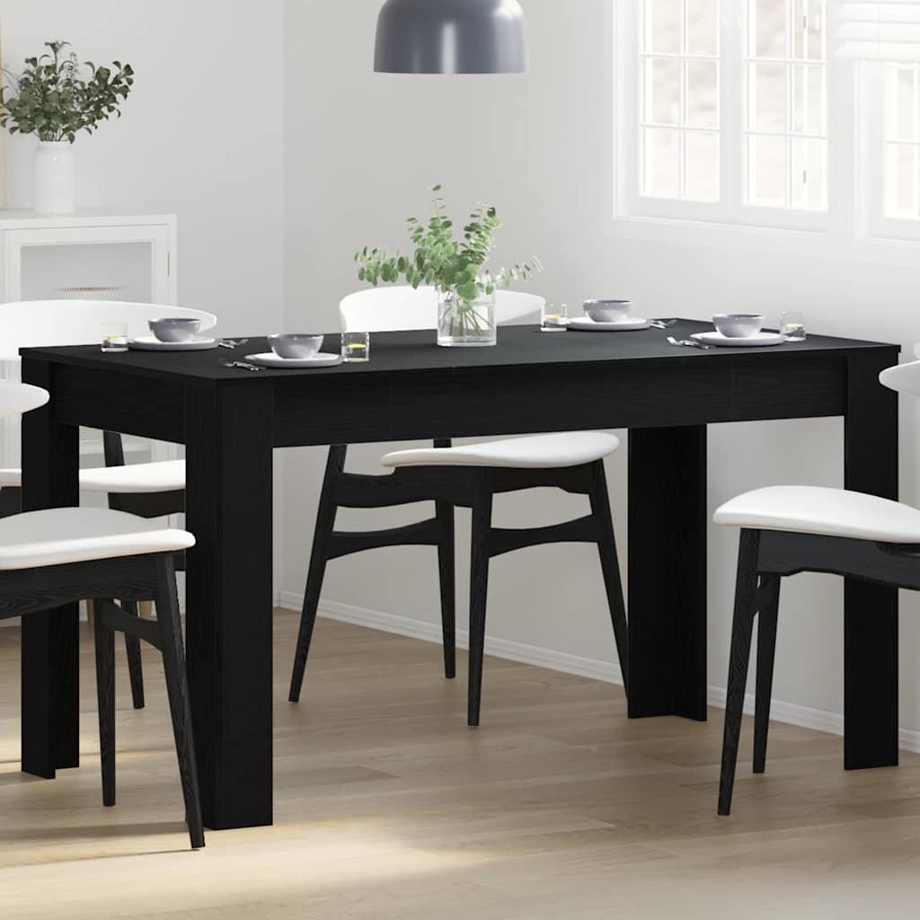 Table de salle à manger / Table de repas Chêne noir - XIOS