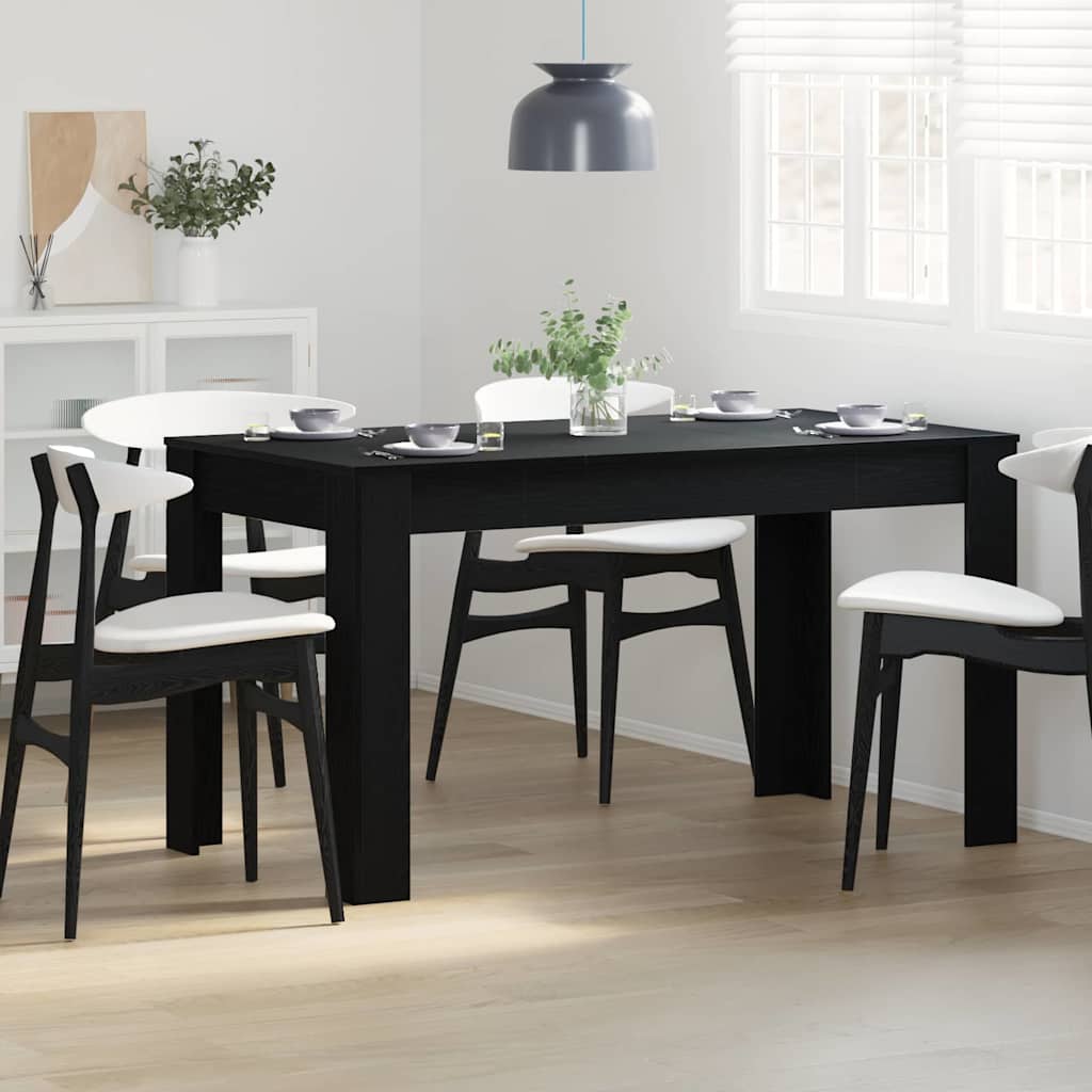 Table de salle à manger / Table de repas Chêne noir - XIOS