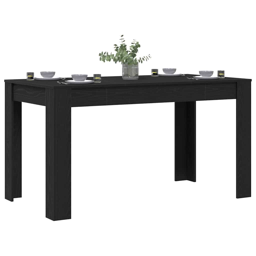 Table de salle à manger / Table de repas Chêne noir - XIOS