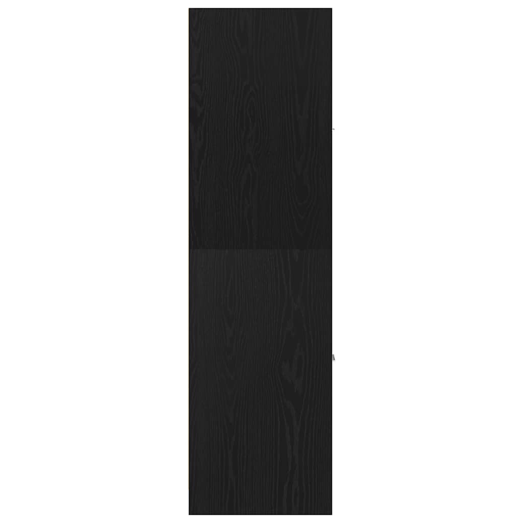 Armoire d'apothicaire Chêne noir 30x41x144,5 cm Bois d'ingénierie - XIOS