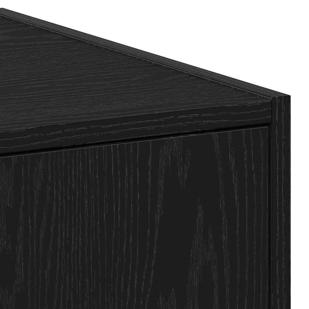 Armoire d'apothicaire Chêne noir 30x41x144,5 cm Bois d'ingénierie - XIOS