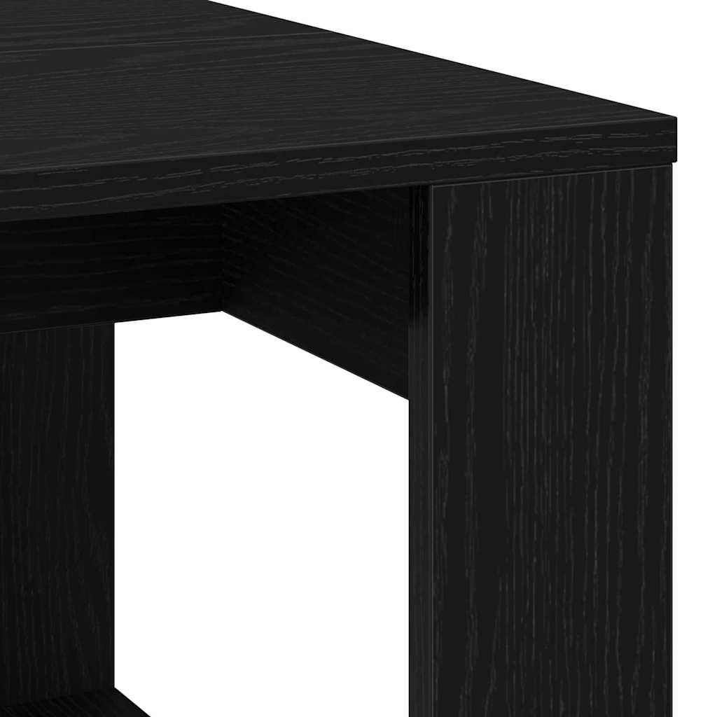 Table Basse Chêne noir 102 x 50 x 35 cm Bois d'ingénierie - XIOS