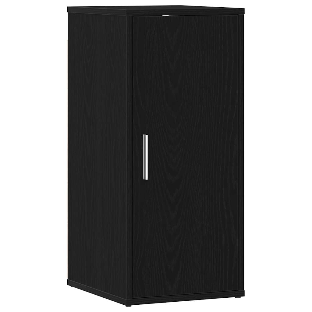 Armoire à chaussures chêne noir 32x35x70 cm bois ingénierie - XIOS